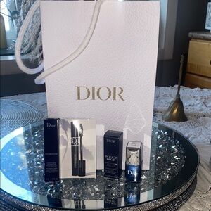 Dior Rouge Lipstick Set with Gift Bag